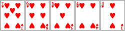 ไพ่ Straight Flush - กติกา Poker และ ลำดับไพ่ Poker