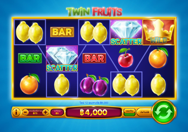 Twin fruit - พนัน ตู้ผลไม้