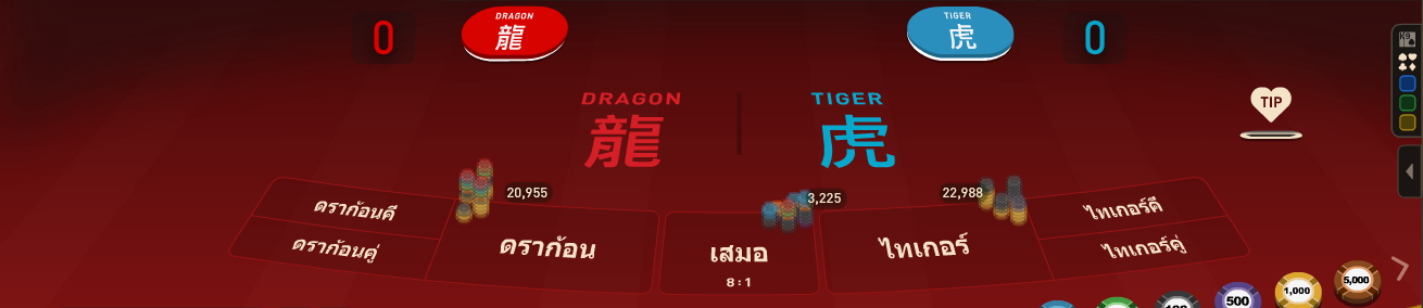 คาสิโน dragon tiger